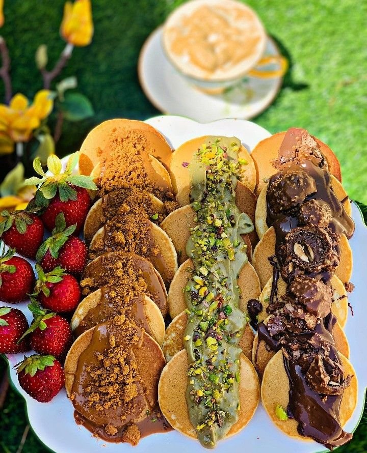 Bar à Pancakes — Sunshine Events, animation pour mariages, anniversaires et soirées d'entreprise en Île-de-France